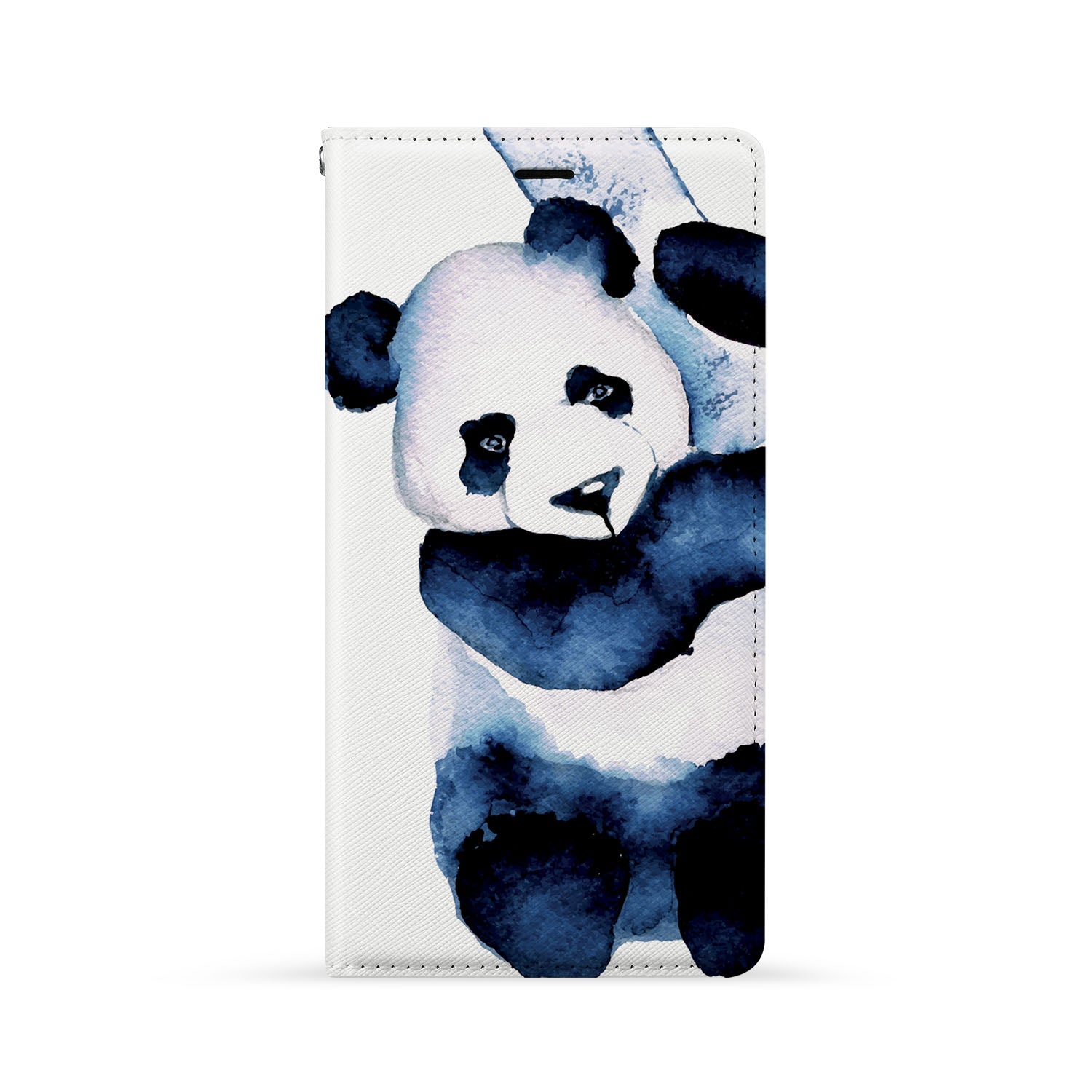 iPhone Wallet Case with Panda Design - Slim & Protective Card Holder for iPhone 13/14/15 Pro Max - Perfect for Travel, Shopping & Everyday Use