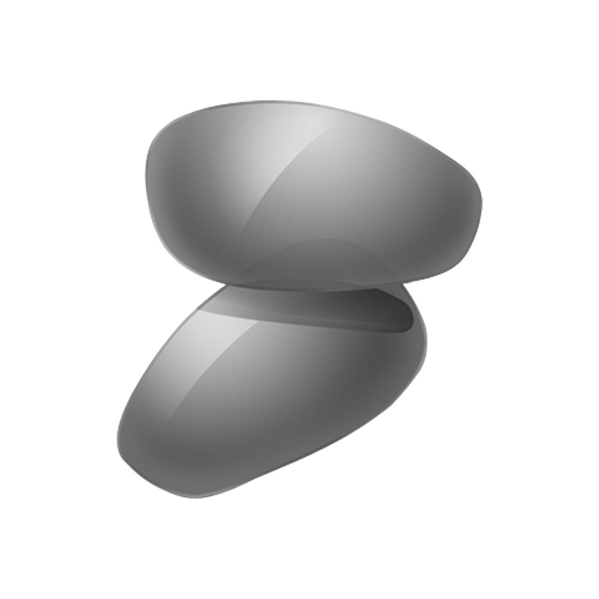 Oakley Straight Jacket Replacement Lenses - Iridium Coated Sunglass Lens Set for Cycling, Running & Outdoor Sports