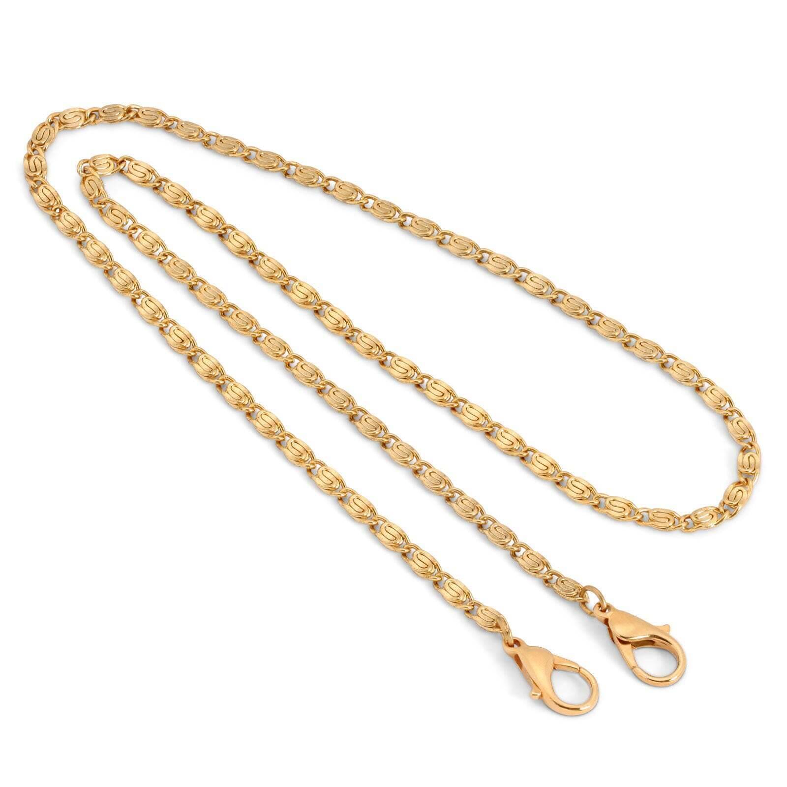 1928 Jewelry Elegant Link Face Mask Chain Holder - 22 Inch Adjustable Lanyard for Glasses & Masks - Perfect for Work, Travel, and Daily Use