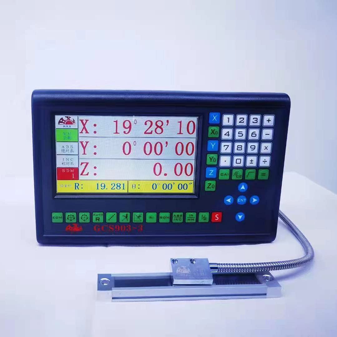 2 & 3 Axis LCD Digital Display Rotary Encoder - High Precision Customizable Resolution for CNC Milling Machine, EDM, Lathe & Drilling | Perfect for Industrial Automation & Precision Machining Applications