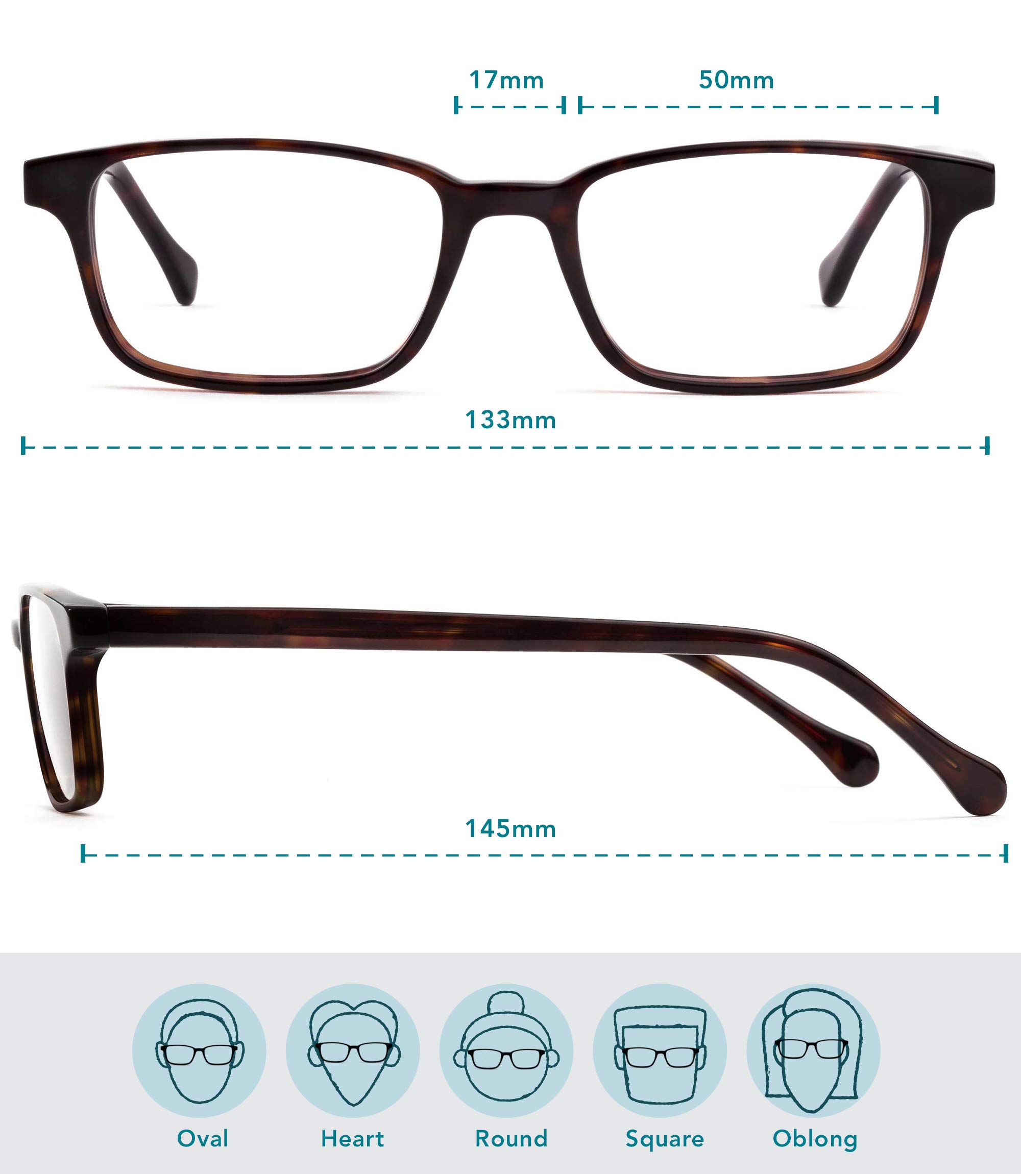 Felix Gray Carver Blue Light Blocking Glasses for Men & Women - Anti Eye Strain Gaming & Computer Glasses for Screen Time Protection - Perfect for Office Work, Online Classes & Nighttime Browsing