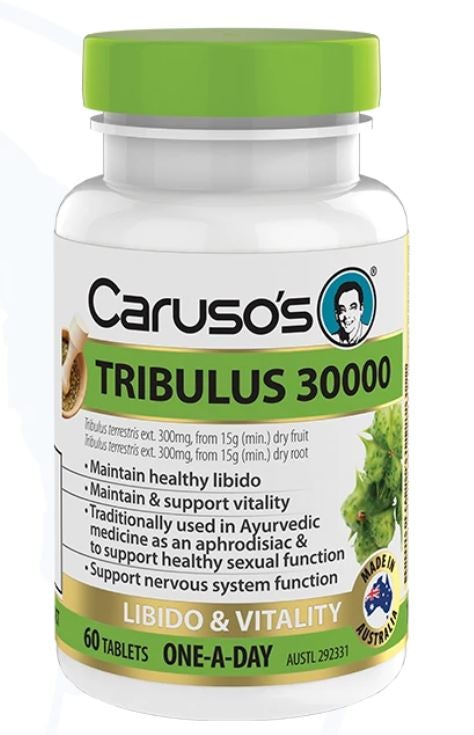 Tribulus Terrestris 30000mg - One A Day Supplement for Men's Energy, Stamina & Vitality - Natural Testosterone Booster for Workout, Gym & Fitness Performance