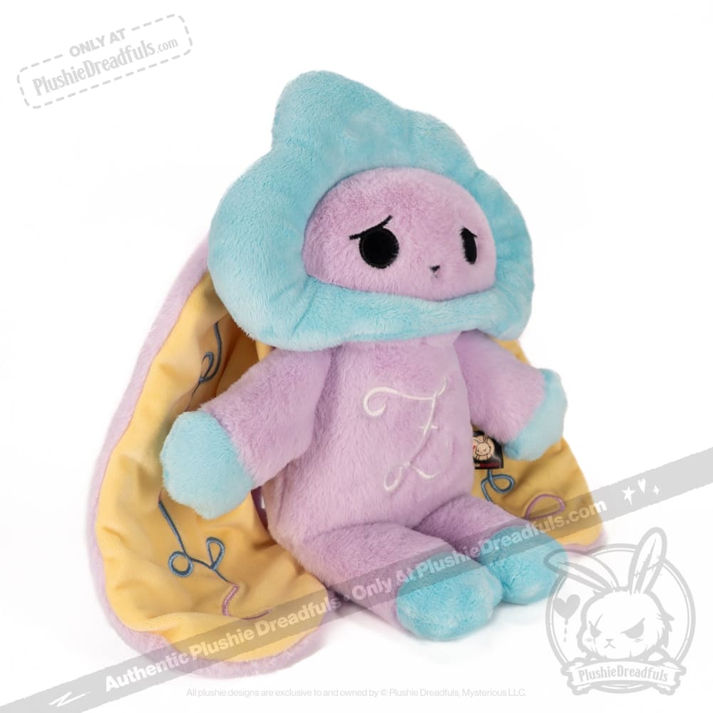 Plushie Dreadfuls Overthinking Bunny - Soft Stuffed Animal Toy for Anxiety Relief & Emotional Support | Cute Stress Relief Plush for Adults & Kids | Perfect for Therapy, Gifts, and Comfort