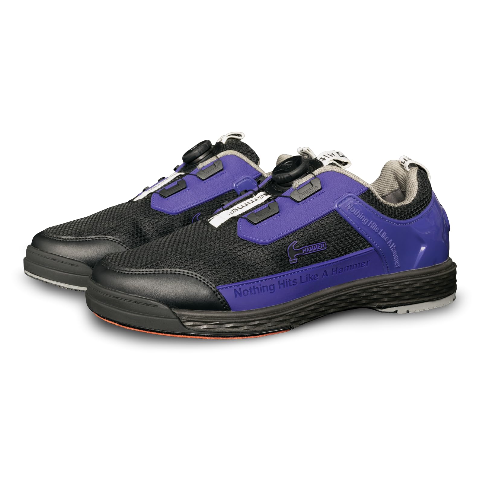 Hammer Power Diesel Men's Bowling Shoes - Non-Slip Comfort for Professional & Casual Bowlers - Perfect for League Play & Bowling Alleys