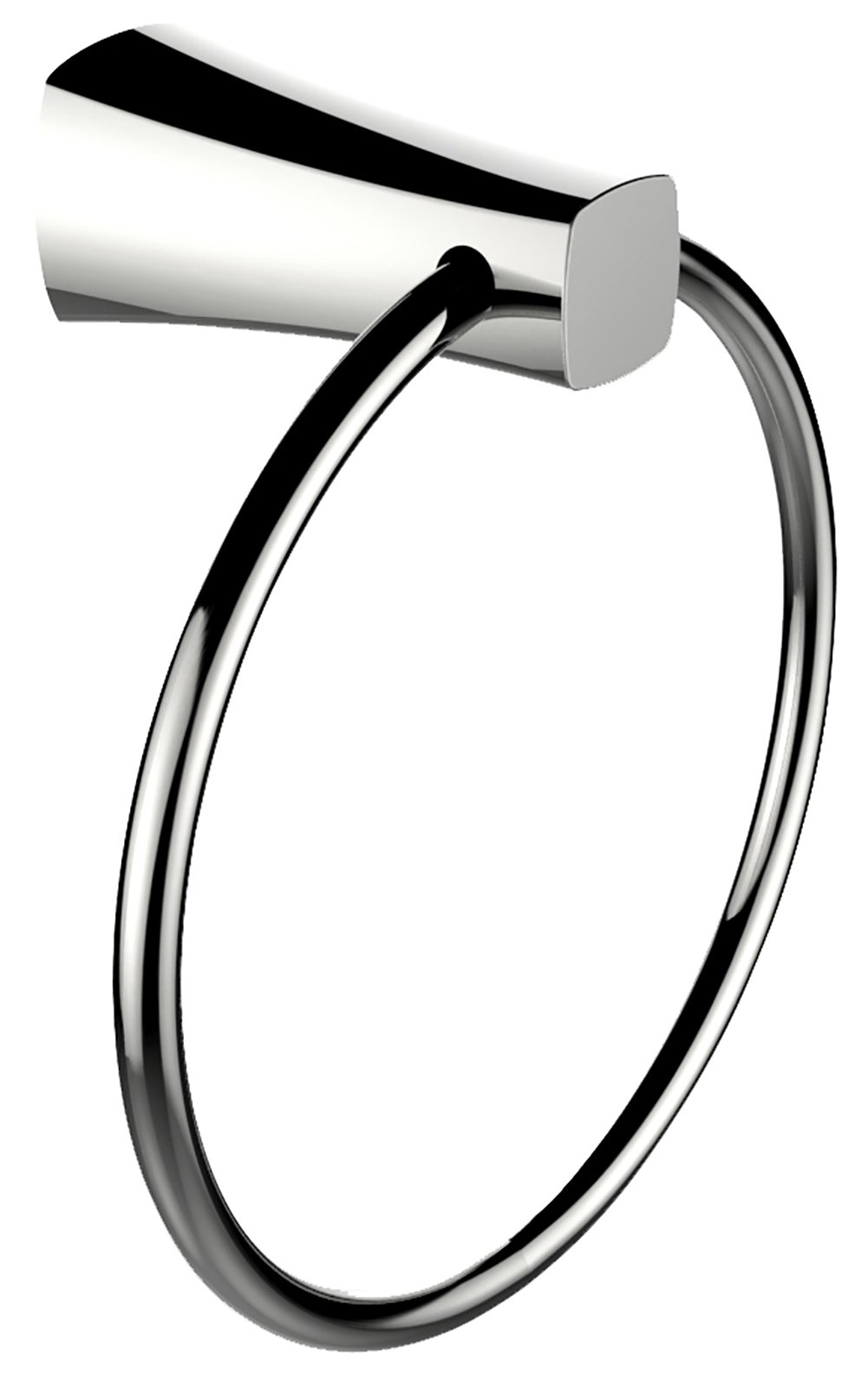 Chrome Plated Towel Ring and Toilet Paper Holder Set - Bathroom Accessories for Modern Homes | Perfect for Bathroom Organization and Decor