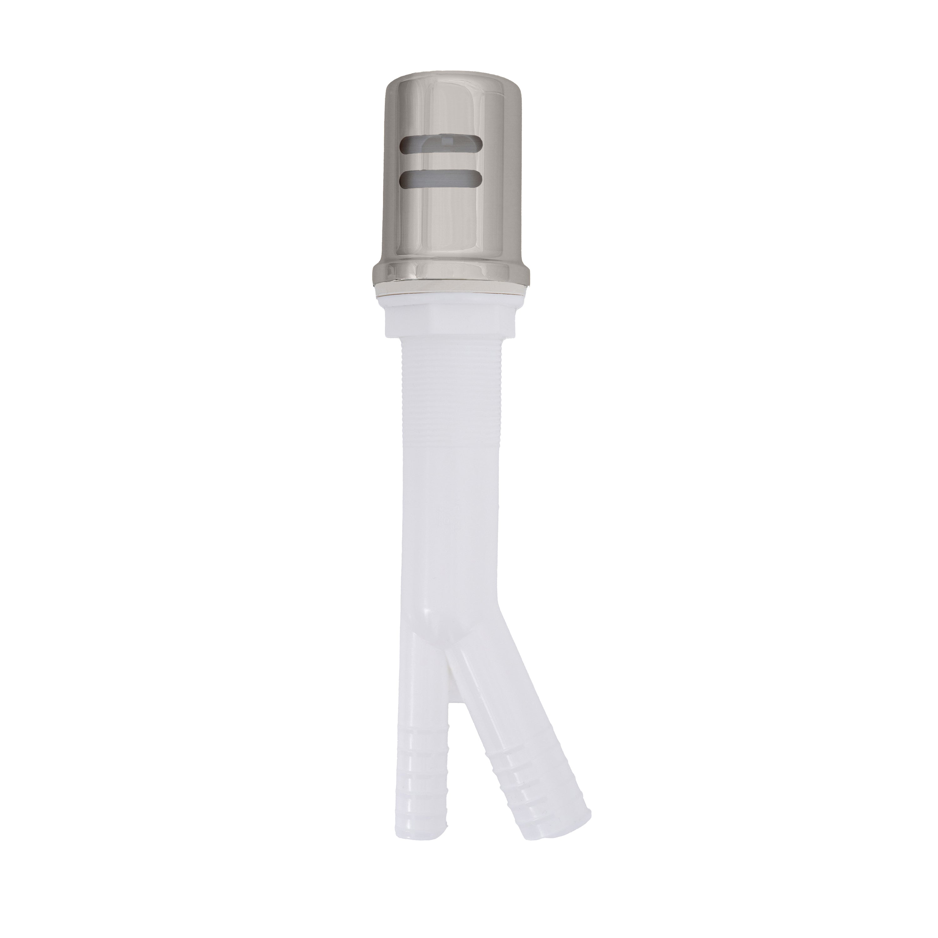 ZLINE Dishwasher Air Gap in Brushed Nickel Finish - Stainless Steel Sink Accessory for Kitchen Plumbing (AGM BN) | Prevents Backflow & Protects Dishwasher from Contamination