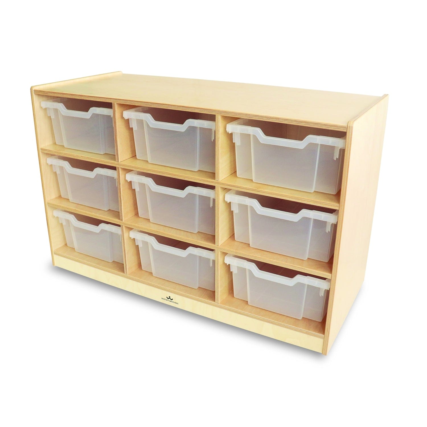 9-Tier Plastic Storage Cabinet with Wheels - Organize Pantry, Bathroom, Garage & Office Supplies - Heavy Duty Rolling Utility Cart for Home & Commercial Use