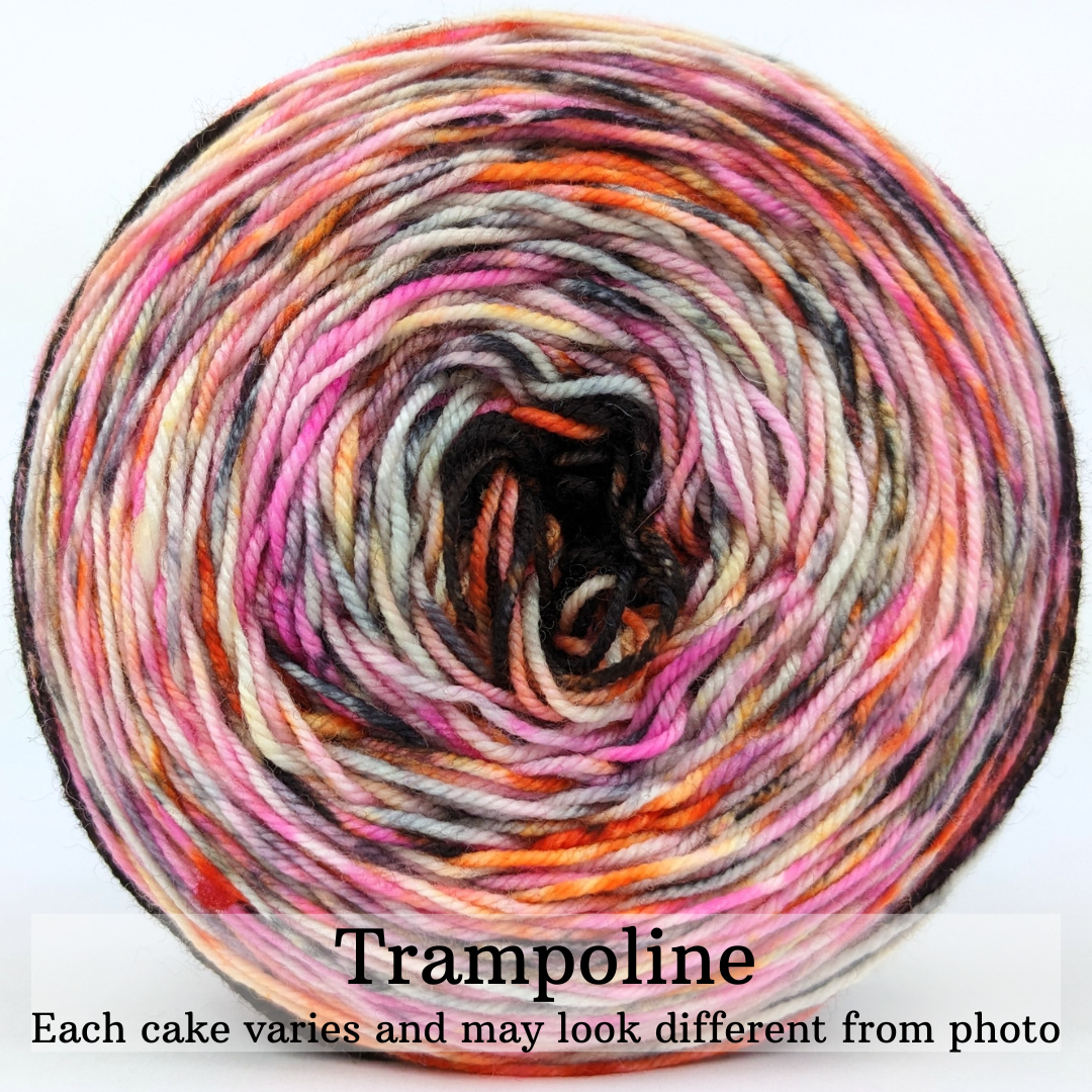 Knitcircus Yarns Flashdance Modernist - Premium Hand-Dyed Yarn for Knitting & Crochet - Ready to Ship - Perfect for Sweaters, Scarves & DIY Crafts