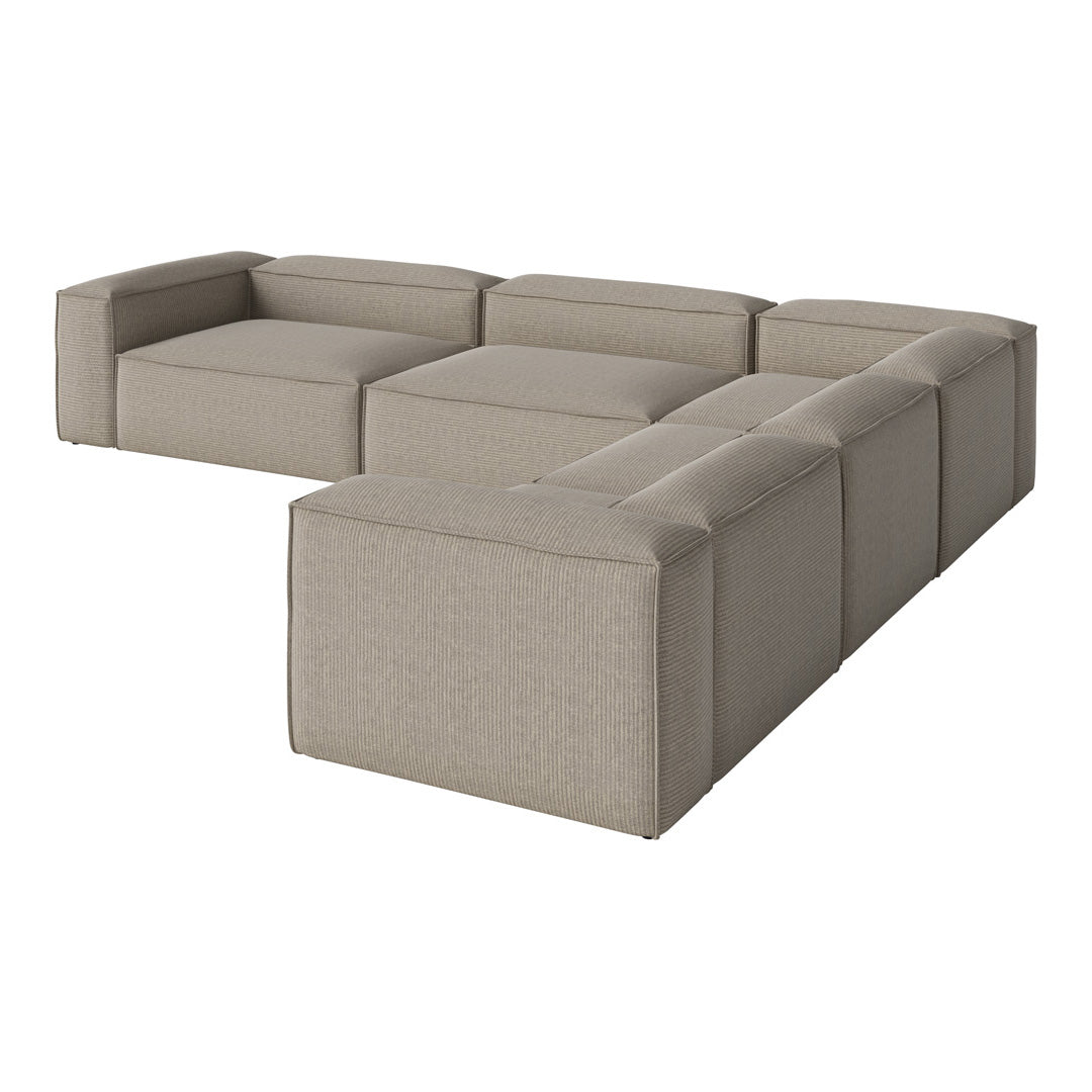 Cosima Corner Sofa - Modern L-Shaped Sectional Couch for Living Room, Home Theater & Lounge Spaces