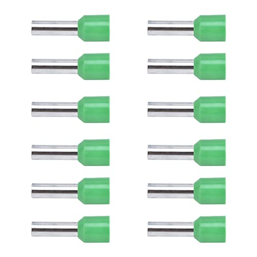 Insulated Ferrule Connectors - Hollow Joint Wire Ferrules Needle Type for Electrical Wiring & Power Applications | Perfect for Electricians & DIY Home Projects