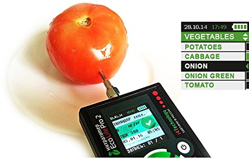 EcoLifePro 2 Nitrate & TDS Water Tester - High Accuracy Food and Water Quality Detector for Baby Food, Meat, Fish, Vegetables, Fruits | Fast Home Testing Kit | Perfect for Kitchen Safety, Aquarium Monitoring & Hydroponic Gardening