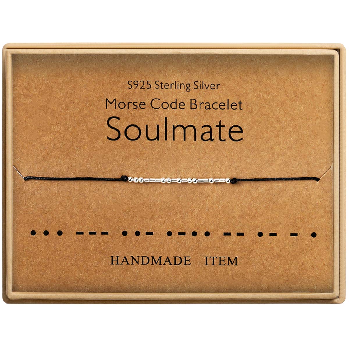 KGBNCIE Morse Code Bracelet for Women - Inspirational & Funny Friendship Gift - Perfect for Birthdays, Anniversaries & Special Occasions