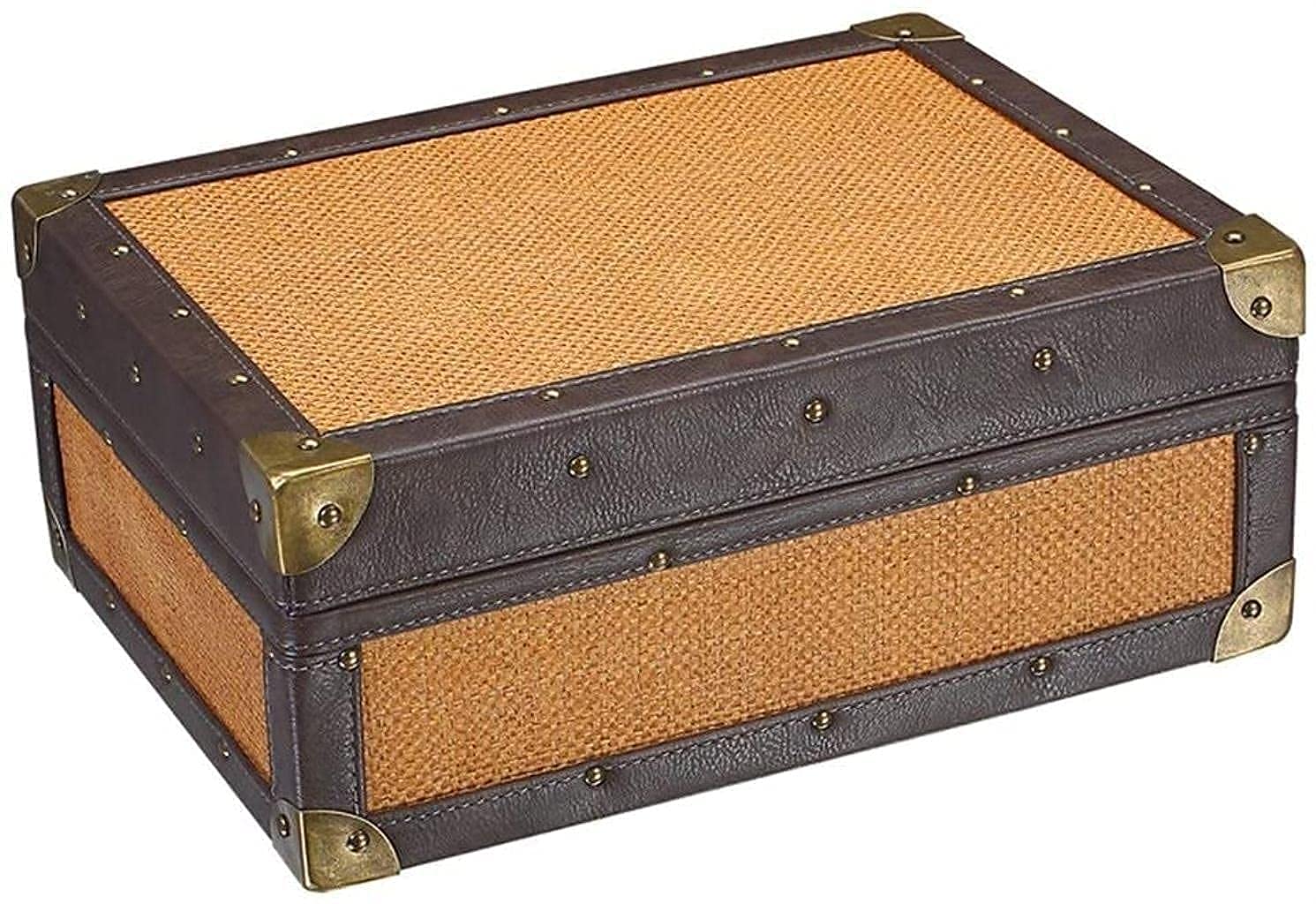 Premium FMOGG Cigar Humidor - Classic Cedar Wood Cigar Box with Hygrometer & Humidifier | Ideal for Cigar Storage, Aging, and Display in Home Bars, Offices, or Man Caves