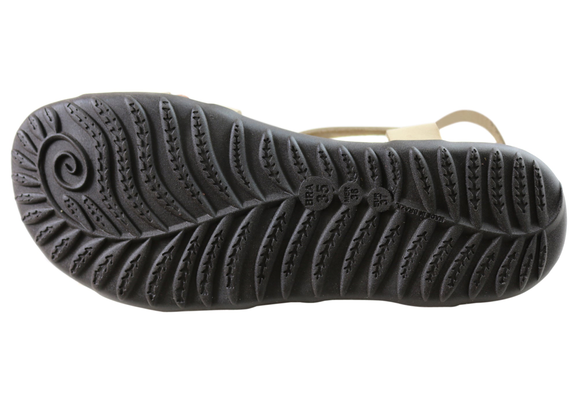 Laurina Women's Comfortable Leather Sandals - Handmade in Brazil - Casual Summer Walking Shoes for Beach, Travel & Everyday Wear