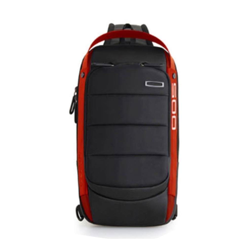 GOODGEAR Men's 4L Sling Bag - Waterproof Waist Pack & Crossbody Bag for Travel, Hiking, Gym - ACE005 (Red)