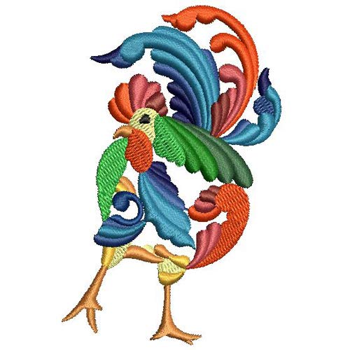 Threadart Machine Embroidery Design Bundles - Animal Collection (Roosters) - USB Stick Ready - Perfect for Home Decor, Quilting & DIY Craft Projects