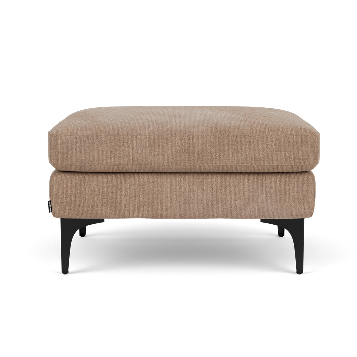 Astha Fabric Ottoman Stool - Soft Round Storage Pouf with Removable Cover for Living Room, Bedroom & Nursery - Perfect for Extra Seating & Home Decor