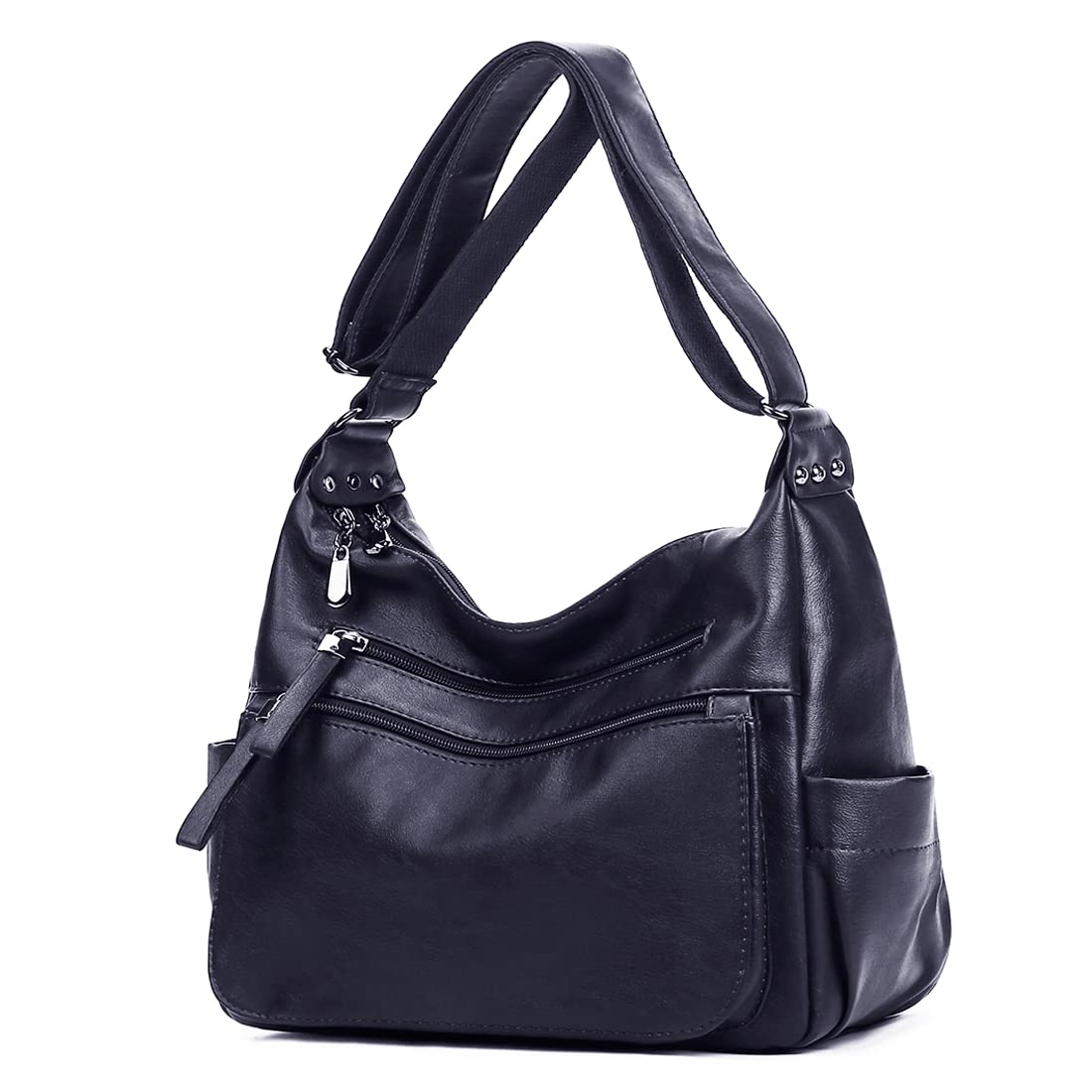Artwell Women's Fashion Crossbody Shoulder Bag - Soft PU Leather Handbags with Multiple Pockets, Hobo Tote Purse for Daily Use, Work, Travel & Shopping