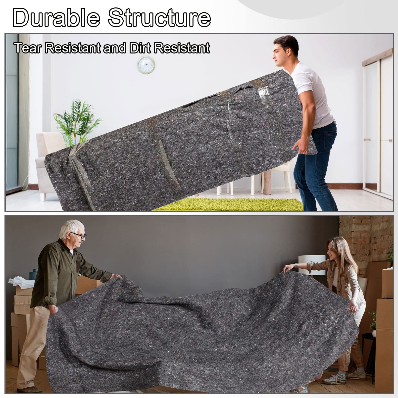32-Piece Heavy Duty Moving Blankets (54