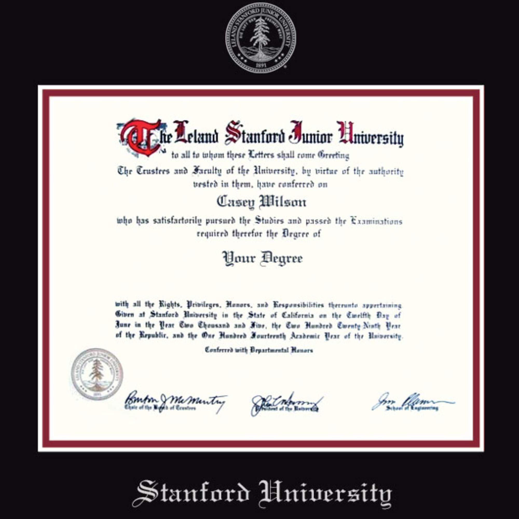 NCAA Unisex Adult Diploma Frame - Premium Wood Display for Graduation Certificates & Awards - Perfect for Home, Office, or Gift Giving