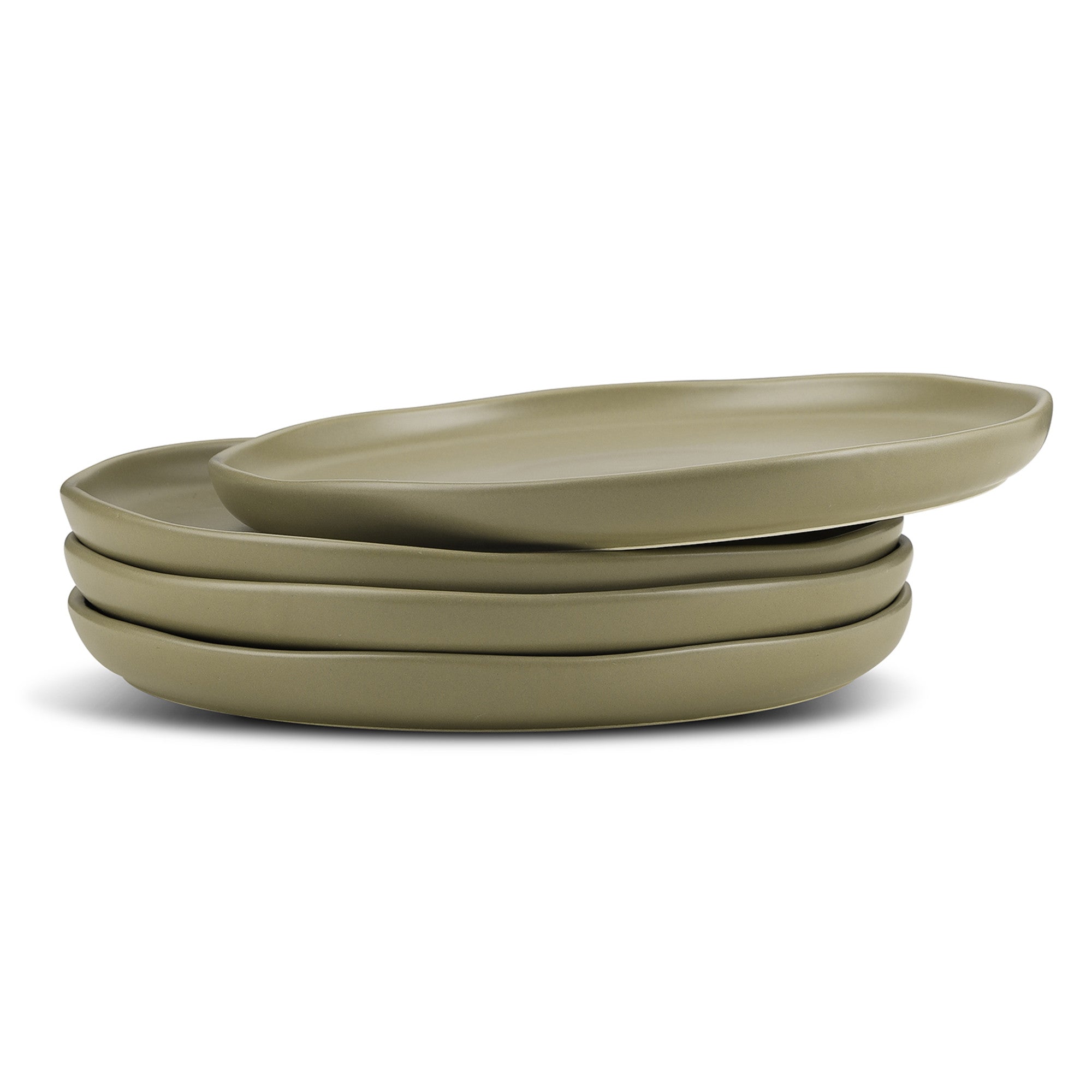 Premium Tom Stoneware Dinner Plate - Elegant Olive Design for Everyday Dining & Entertaining - Perfect for Family Meals, Dinner Parties & Restaurant Use