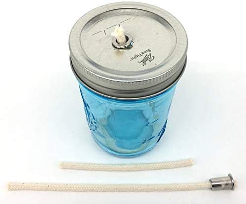 5-Pack Stainless Steel Thermal Tube Wick Holders with 5' 3/16