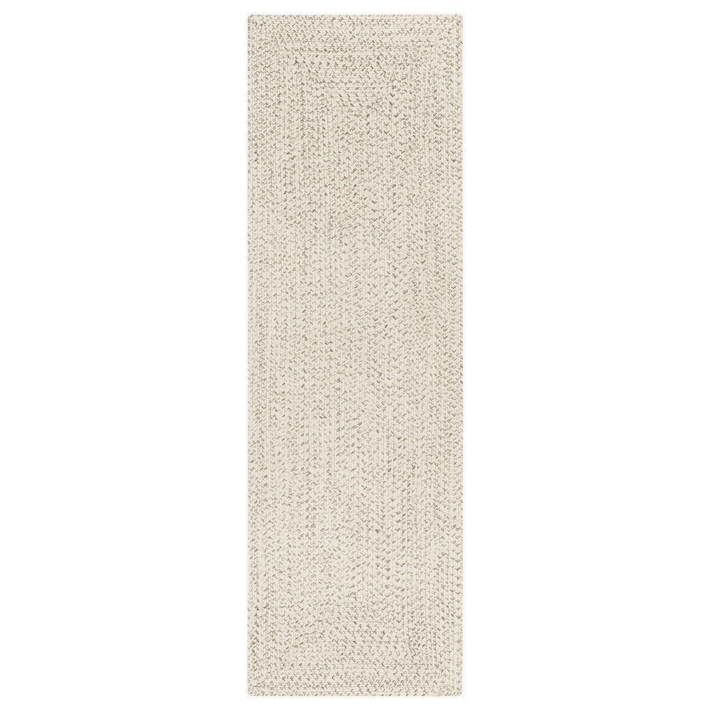 Premium Machine-Woven Outdoor Rug for Patio & Deck - Chesapeake Bay Design in Cream | Water-Resistant & Durable for Outdoor Use - Perfect for Backyard, Poolside & Garden Decor