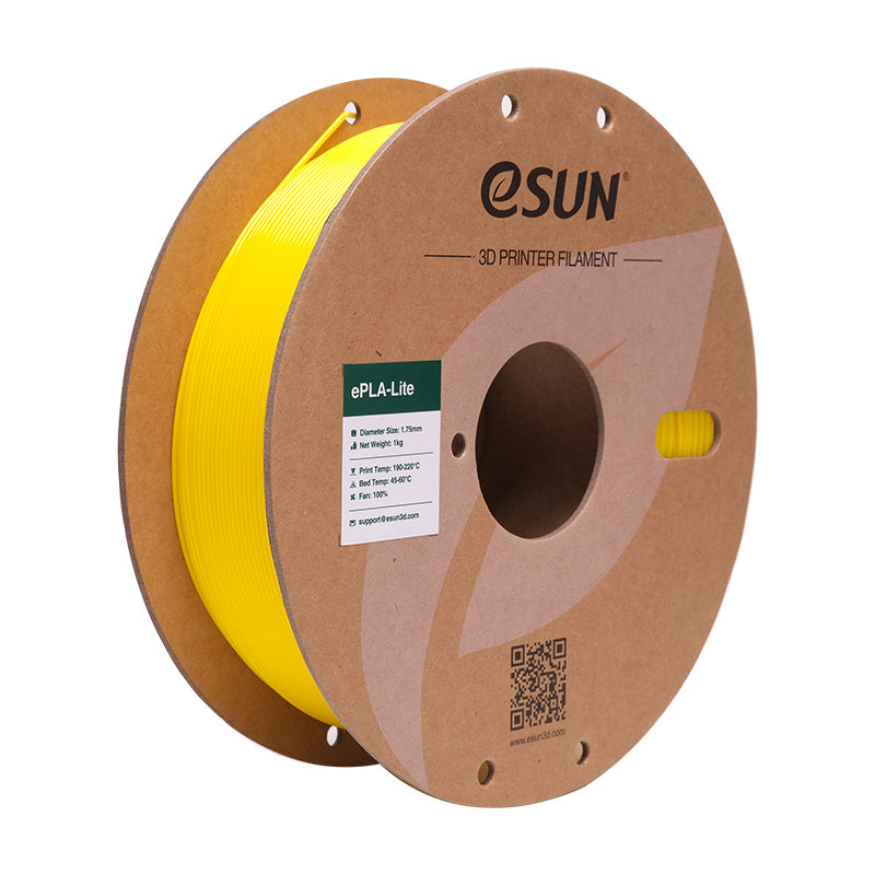 eSun ePLA Lite 3D Printer Filament 1.75mm 1kg Spool - High-Quality PLA Filament for Smooth Printing, Perfect for Beginners & Hobbyists - Ideal for Home, School, and DIY 3D Printing Projects