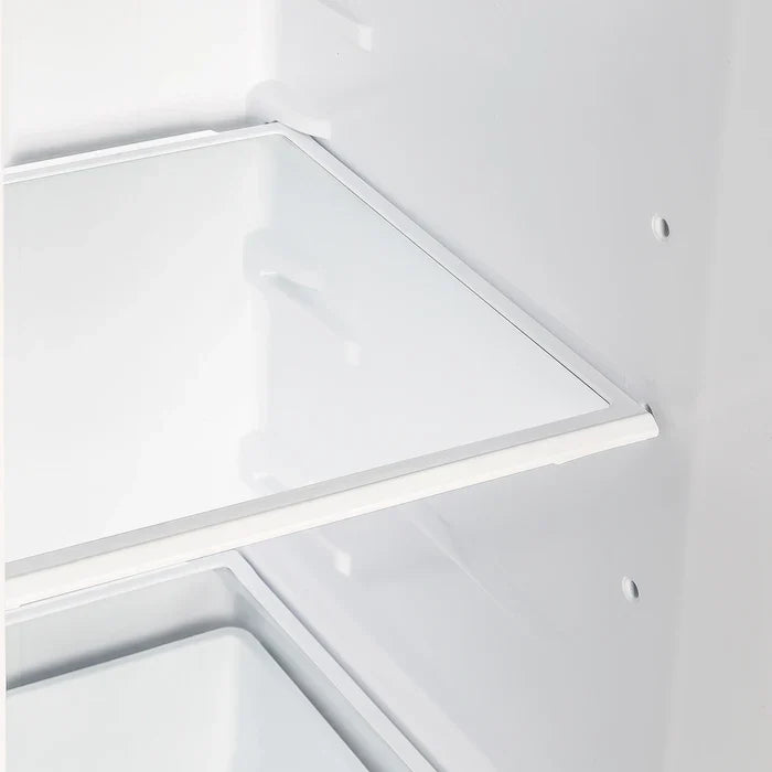 Forno Espresso Salerno 36 Inch 20 cu.ft Side by Side Refrigerator with Water Dispenser - Energy Efficient Stainless Steel Fridge for Kitchen, Office, or Restaurant (Model FFRBI1844)
