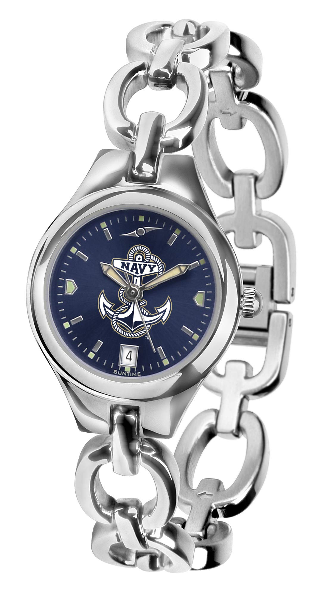 SunTime Ladies' Navy Midshipmen Eclipse AnoChrome Watch - Stylish Women's Military-Inspired Timepiece for Everyday Wear, Office & Outdoor Activities
