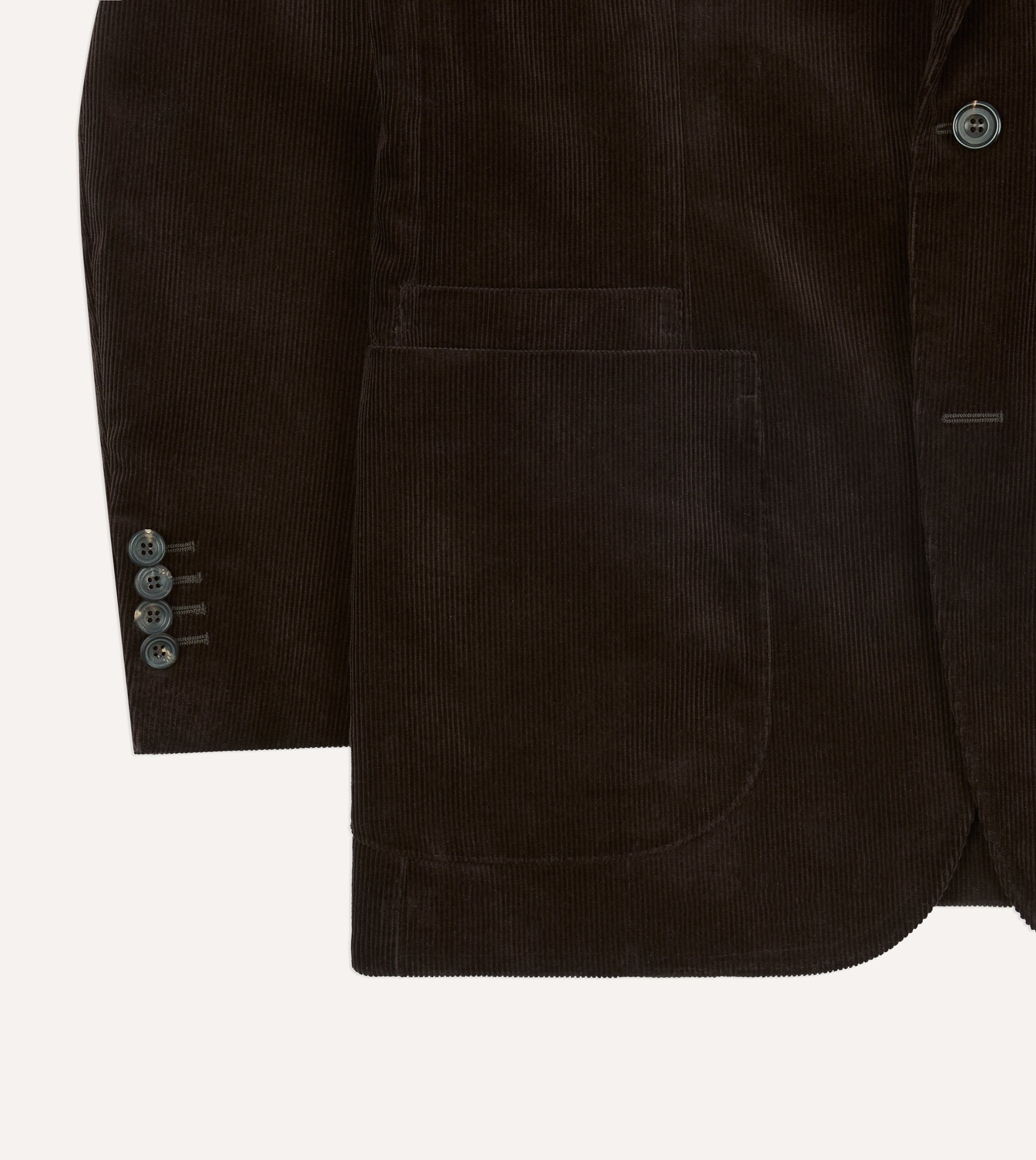 Stylish Brown Mid Wale Cotton Corduroy Jacket for Men & Women | Tailored Fit, Comfortable & Durable | Perfect for Fall, Winter & Casual Outings