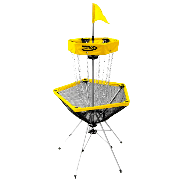 DISCatcher Traveler Disc Golf Target - Portable & Durable Practice Basket for Outdoor Training, Backyard, Park, and Travel Use