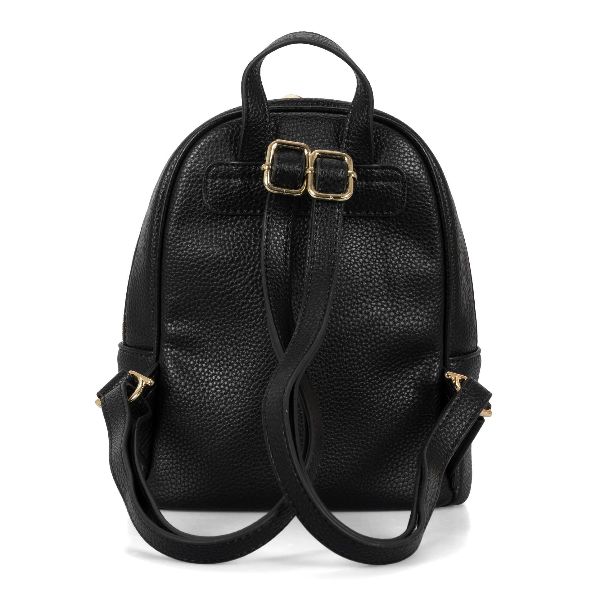 Riona Mia RFID Blocking Mini Backpack for Women - Anti-Theft Small Travel Bag, Lightweight & Water-Resistant - Perfect for Commuting, Travel, and Daily Use (Black)