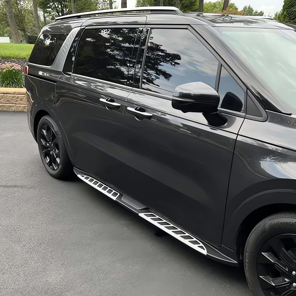 HEKA Running Boards for KIA Carnival 2022-2025 | Side Step Nerf Bars | Durable Aluminum Alloy Step Rails | Perfect for Off-Roading, Camping & Daily Use