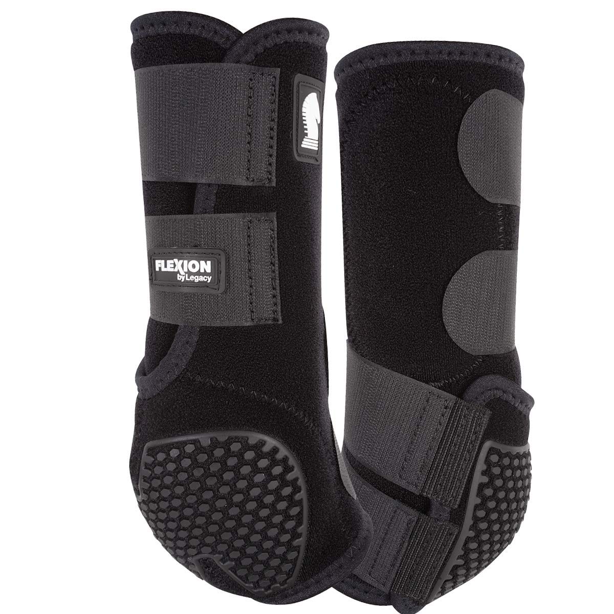Classic Equine Men's Classic Horse Riding Boots - Black Equestrian Boots for Men, Size Large - Perfect for English Riding, Dressage & Show Jumping