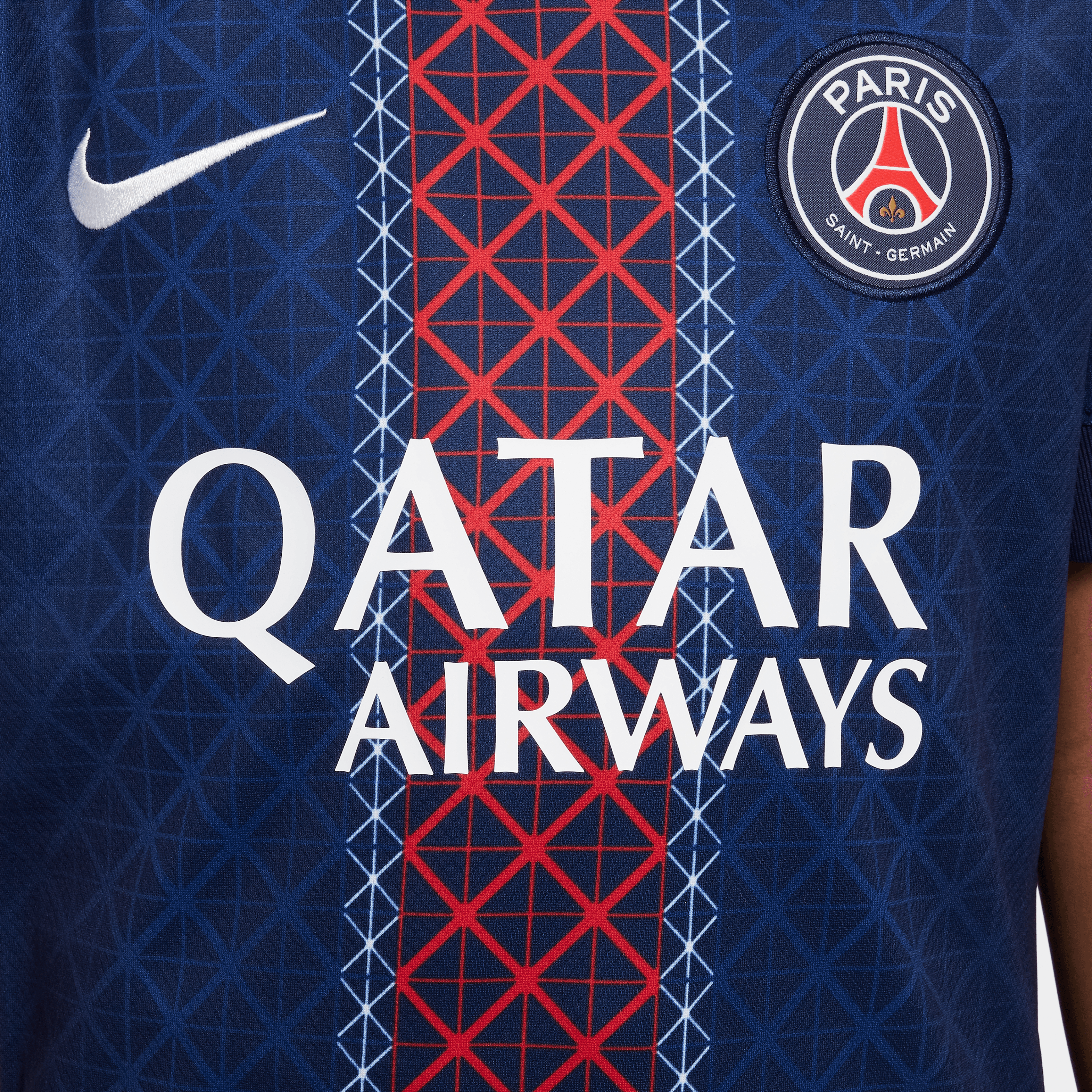 Paris Saint Germain Youth Stadium Home Jersey 2025-2026 - Official PSG Soccer Jersey for Kids - Perfect for Games, Training & Fan Support