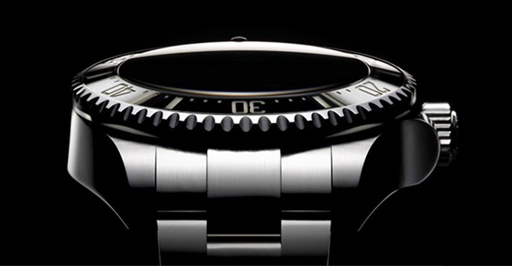 LOREO Men's Automatic Watch - Full Black Stainless Steel, Sapphire Glass, Rotating Bezel, Military Waterproof (200M) - Perfect for Diving, Outdoor Adventures & Everyday Wear