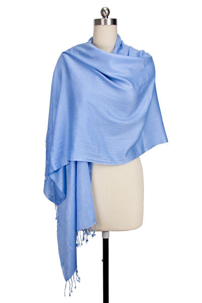 Luxury Cashmere Fringe Wrap Scarf - Soft Warm Winter Shawl for Women - Perfect for Office, Travel & Evening Outfits
