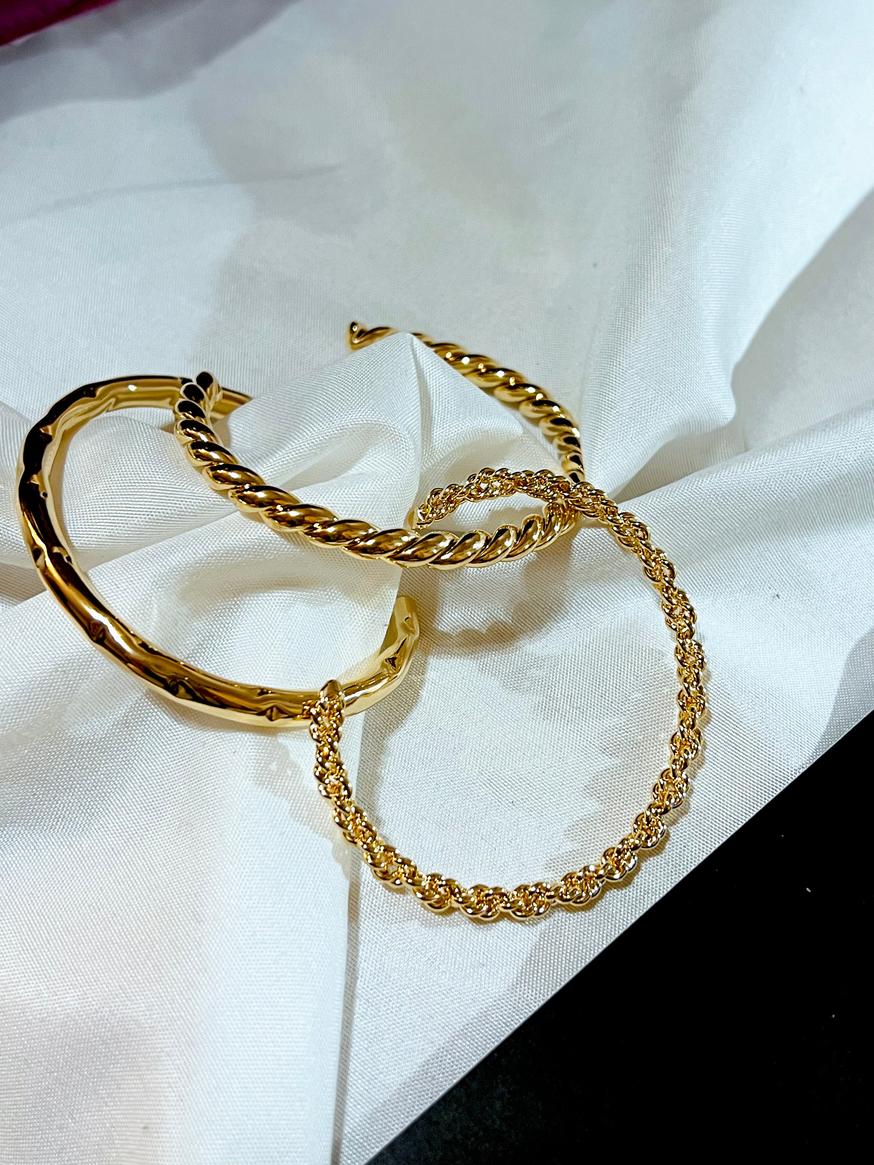 Handmade Carved Open Bangle Bracelet for Women - Boho Chic Adjustable Cuff Jewelry - Perfect for Casual Wear, Parties & Special Occasions