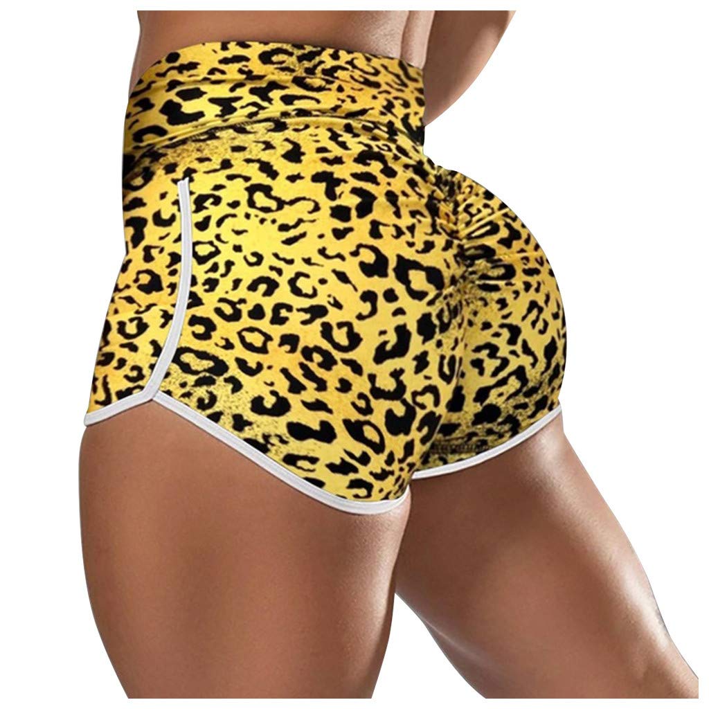 Booty Lifting Scrunch Workout Shorts for Women - High Waist Tummy Control Yoga Running Gym Biker Shorts - Perfect for Training, Fitness & Casual Wear