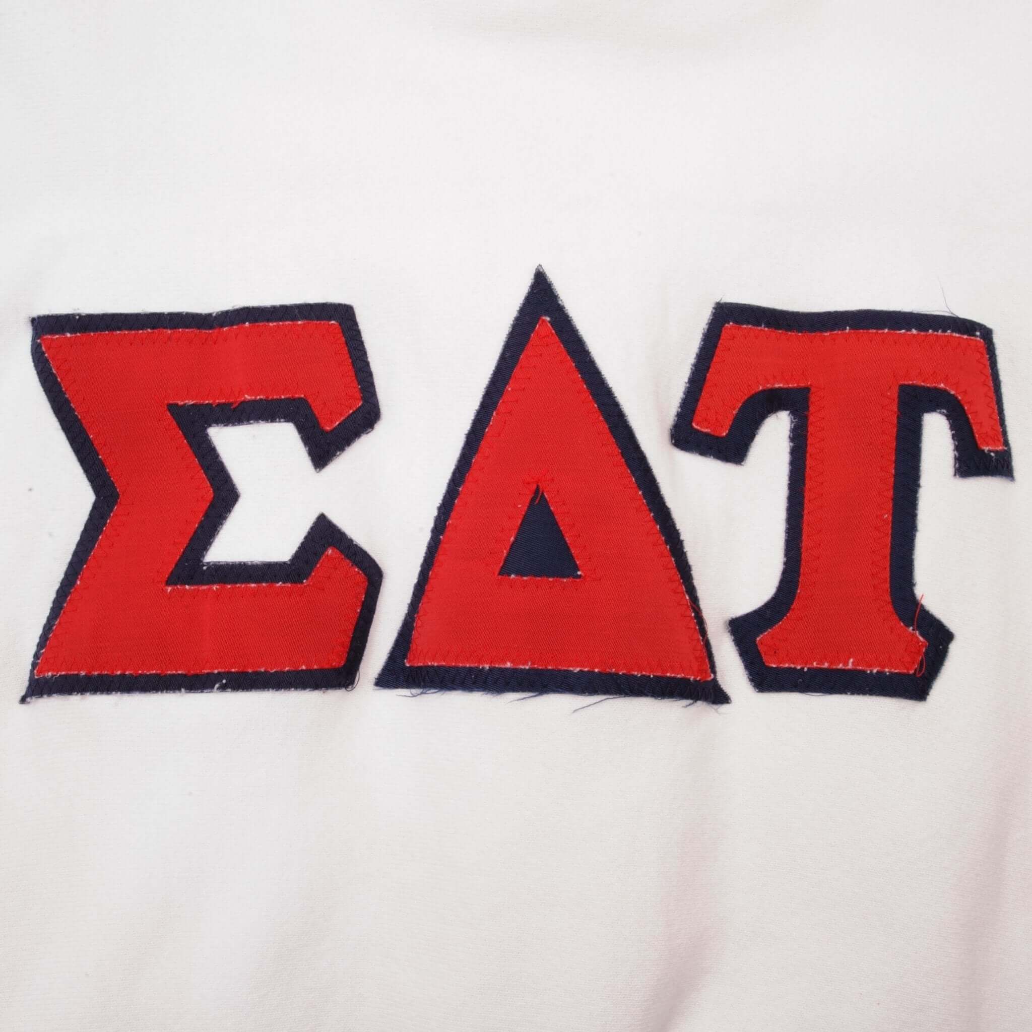 Vintage Champion Reverse Weave Sigma Delta Tau Sweatshirt 1990s XL Made in USA - Retro College Style for Casual Wear & Street Fashion