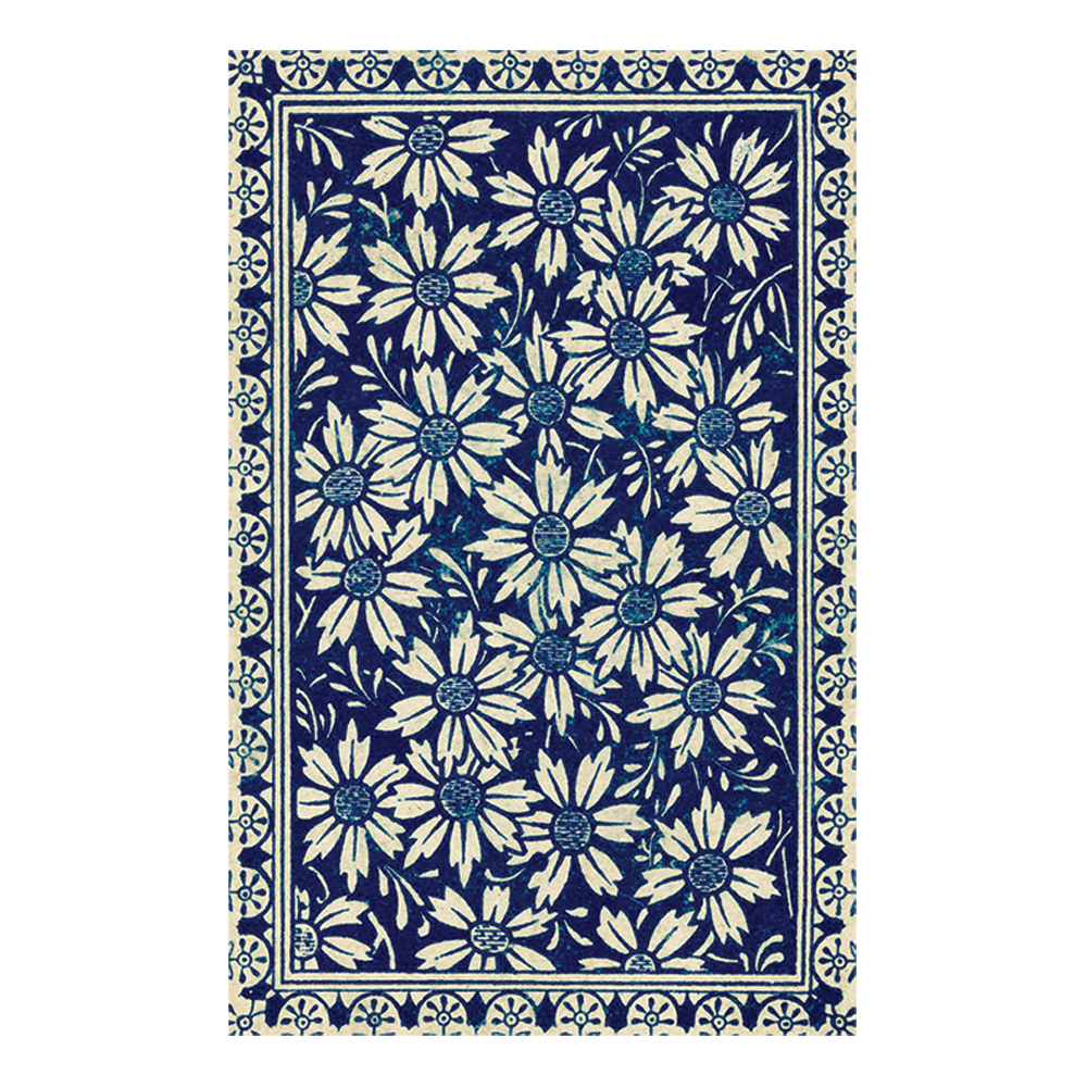 Blue Daisy Greeting Card - Elegant Floral Design for Birthdays, Anniversaries & Thank You Notes | Perfect for Special Occasions & Handwritten Sentiments