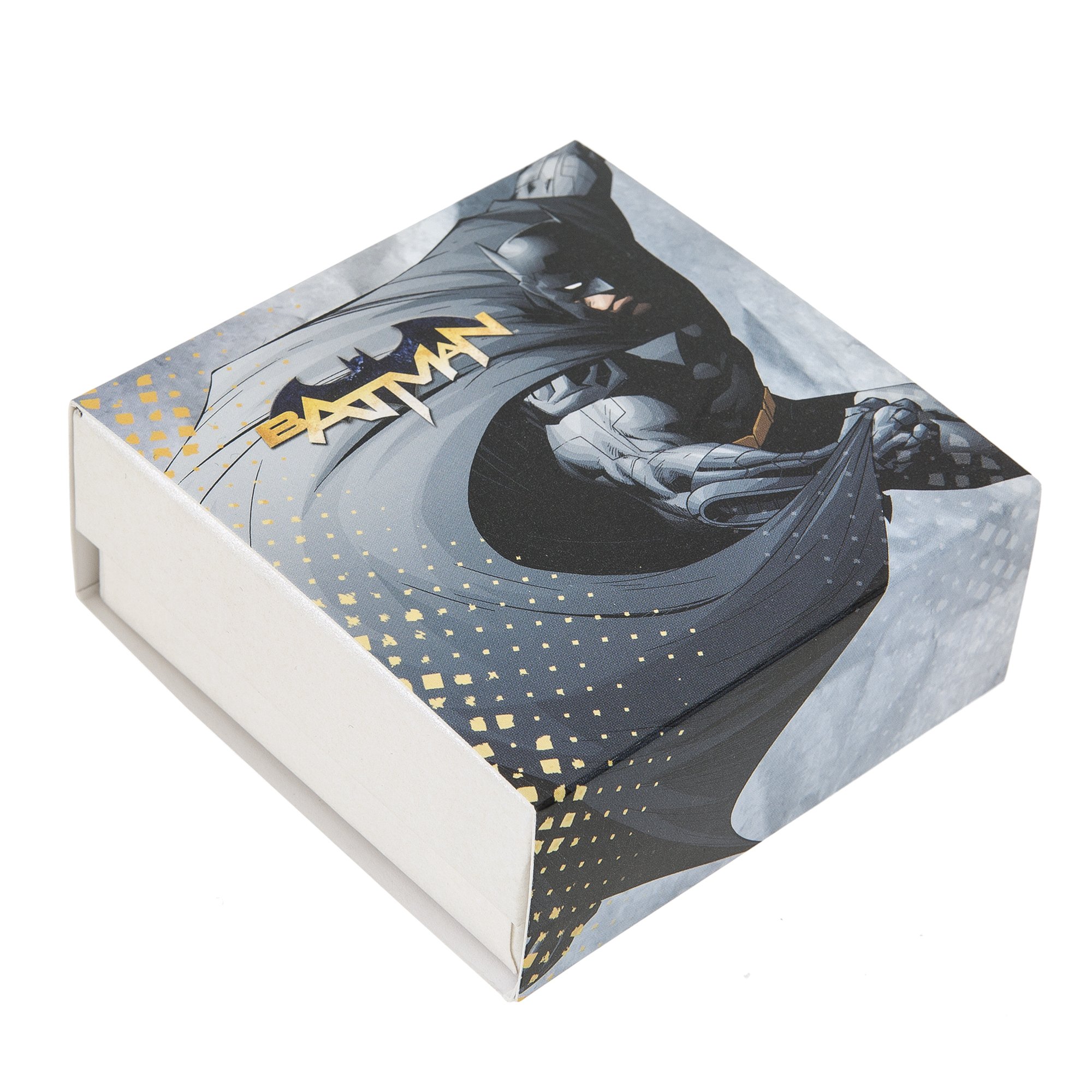 DC Comics Batman Silver Plated Logo Stud Earrings for Women - Superhero Jewelry Gift for Fans - Perfect for Cosplay, Comic Con & Everyday Wear