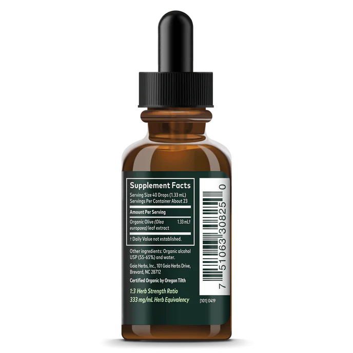 Organic Olive Leaf Extract Supplement - 500mg Capsules for Immune Support & Heart Health | Antioxidant-Rich, Natural Herbal Remedy for Wellness & Detox | Use Daily for Boosting Immunity & Overall Well-Being