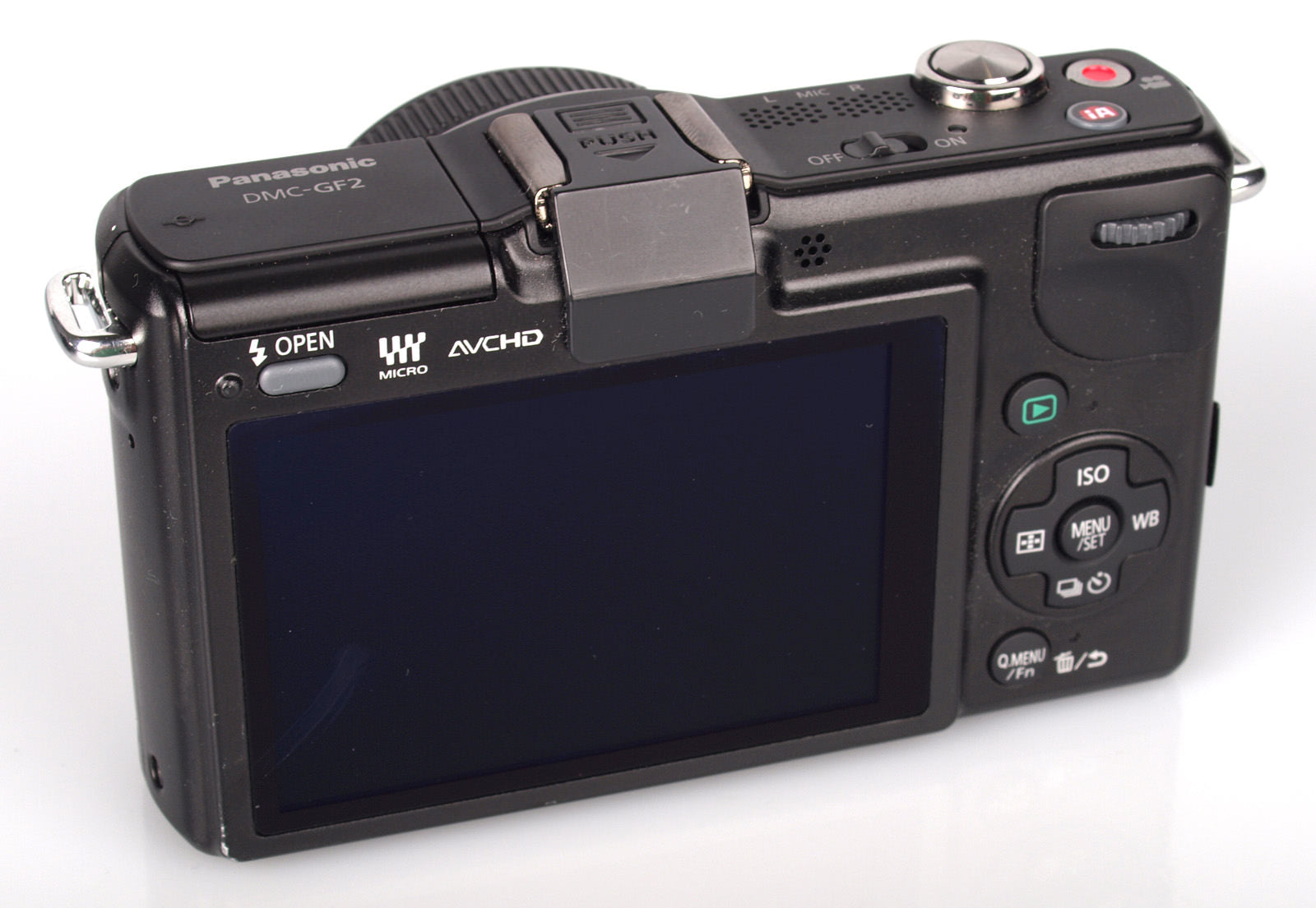 Panasonic Lumix DMC GF2 Mirrorless Digital Camera Body - 12.1MP, Micro Four Thirds System, HD Video, Compact & Lightweight for Travel, Vlogging & Street Photography