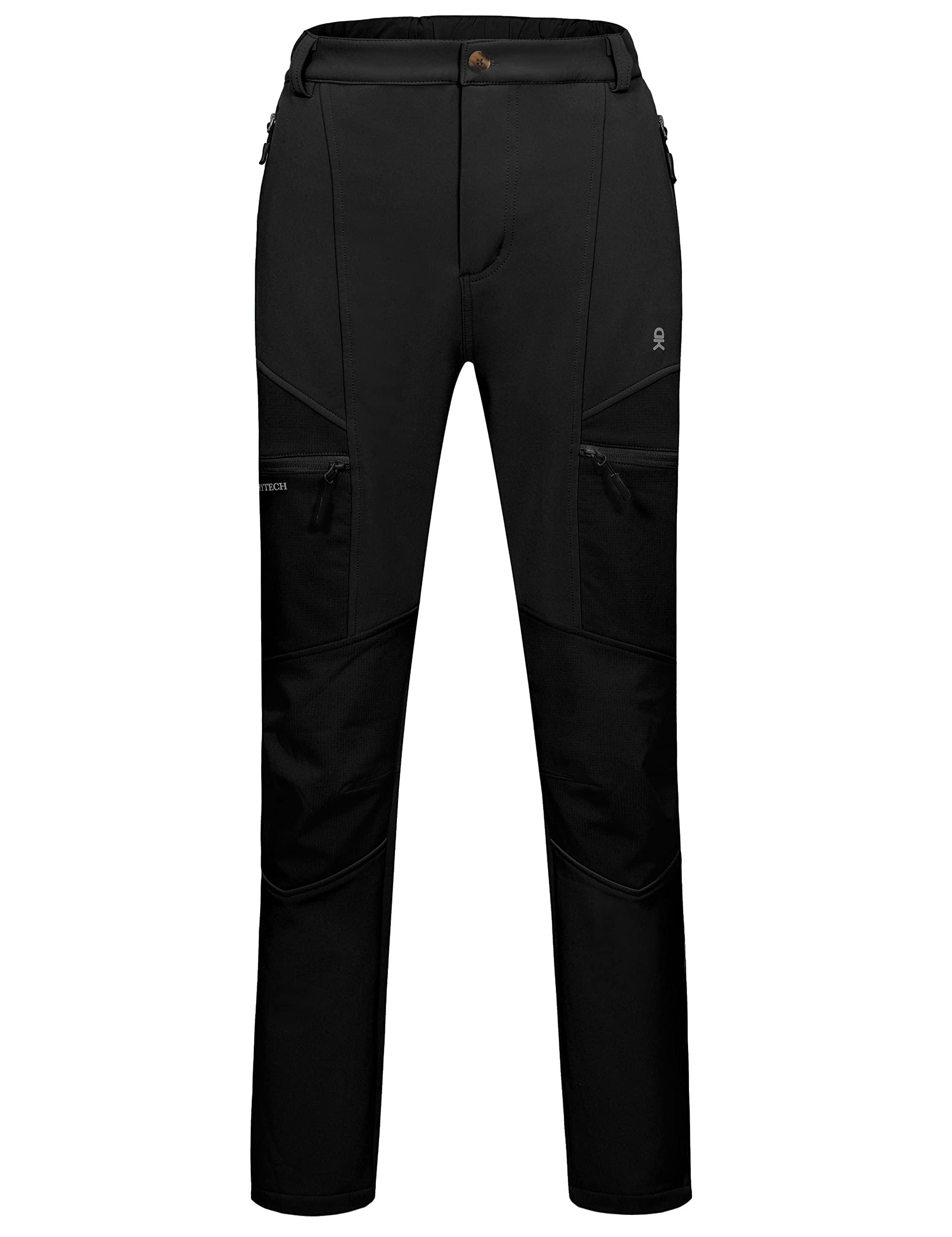 Little Donkey Andy Women's Ski Softshell Pants - Windproof Winter Snow Pants for Skiing & Snowboarding - Water-Resistant Thermal Insulated Hiking Pants for Cold Weather Outdoor Activities