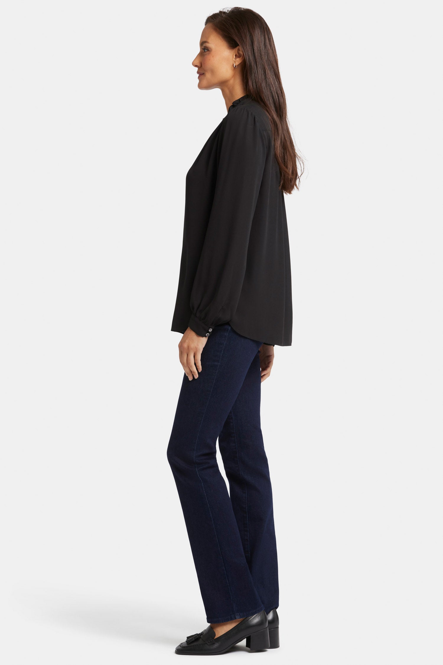 Hannah Blouse for Women - Elegant Black Top for Casual & Office Wear | Perfect for Work, Date Night & Everyday Outfits