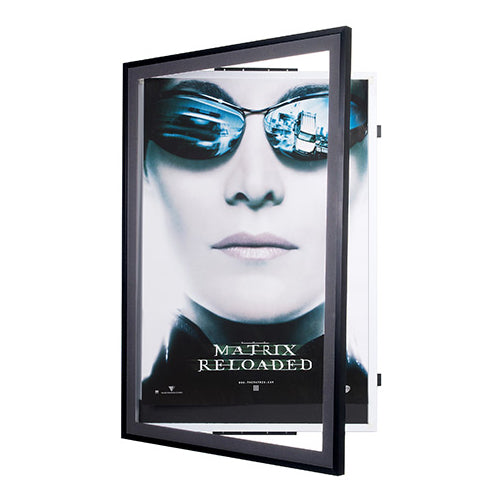 22x34 Metal Frame Movie Poster Display Swing Frames - Durable & Adjustable for Home Theater, Cinema, and Collectible Poster Display