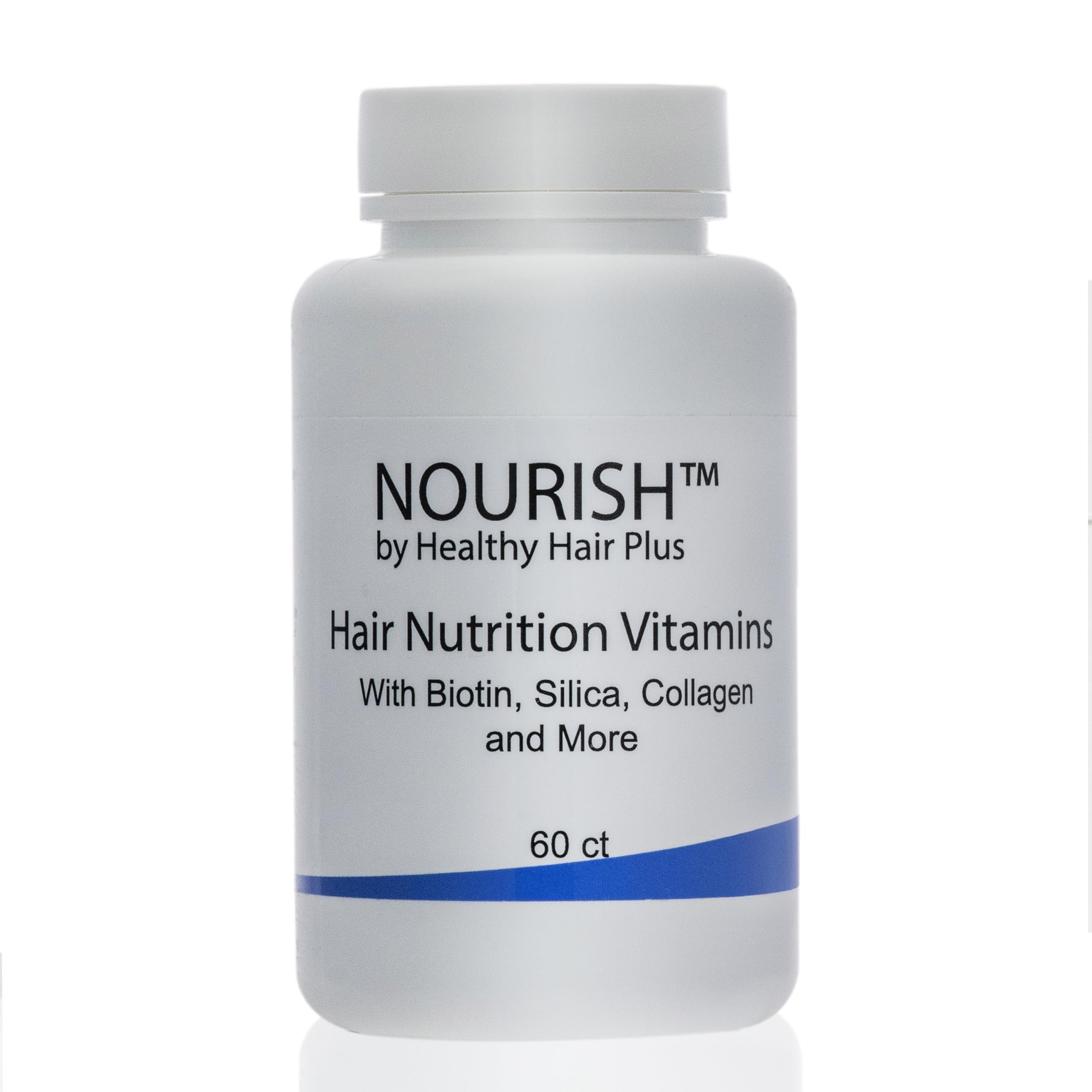 NOURISH Hair Growth Vitamins for Women & Men - Strengthen Hair & Nails, Improve Skin Appearance - Biotin & Collagen Supplement for Healthy Hair Care - Perfect for Daily Wellness & Beauty Routine