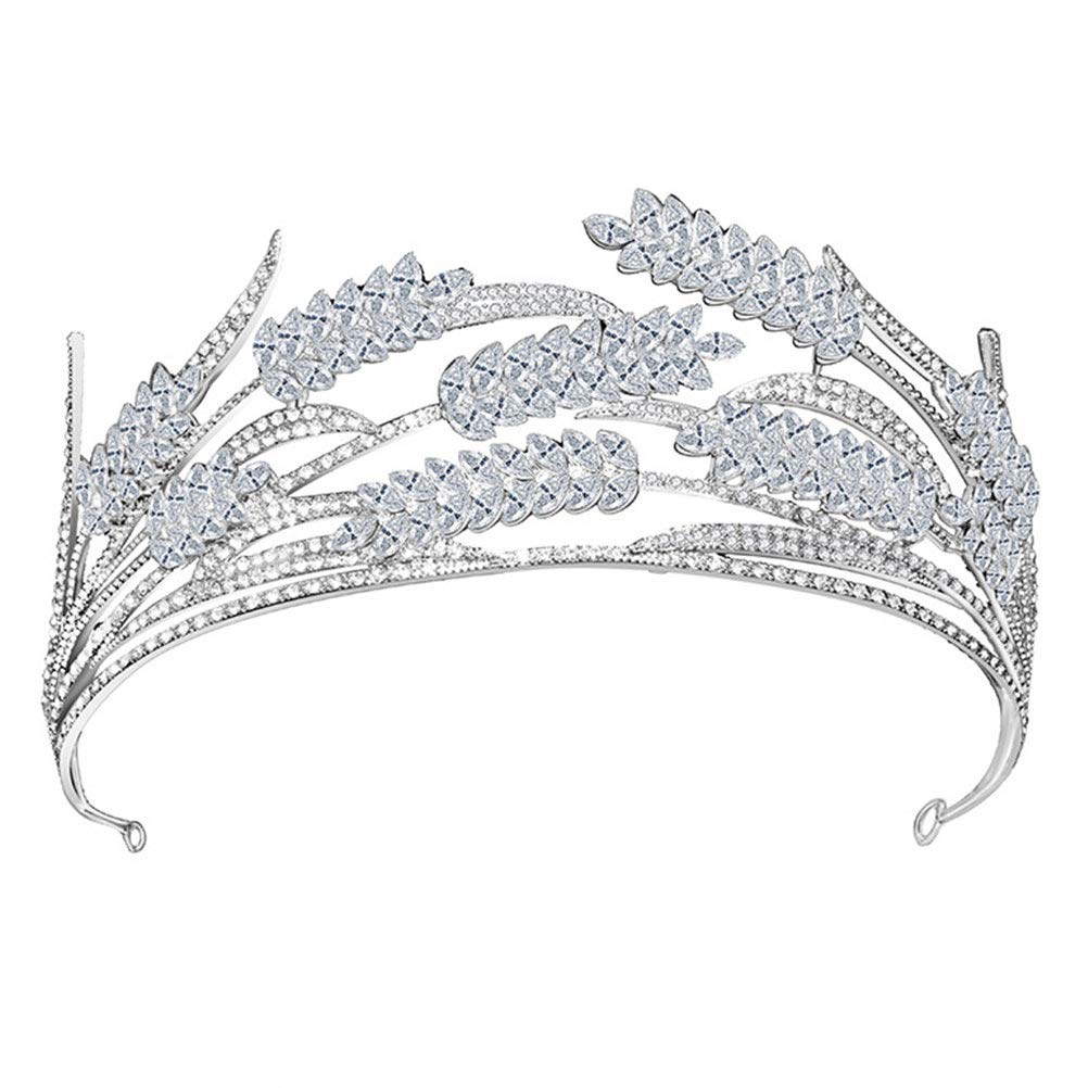 Sparkling Crystal Wedding Tiara - Elegant Rhinestone Bridal Hair Crown for Bride, Bridesmaids & Prom | Perfect for Weddings, Proms, Pageants & Special Occasions